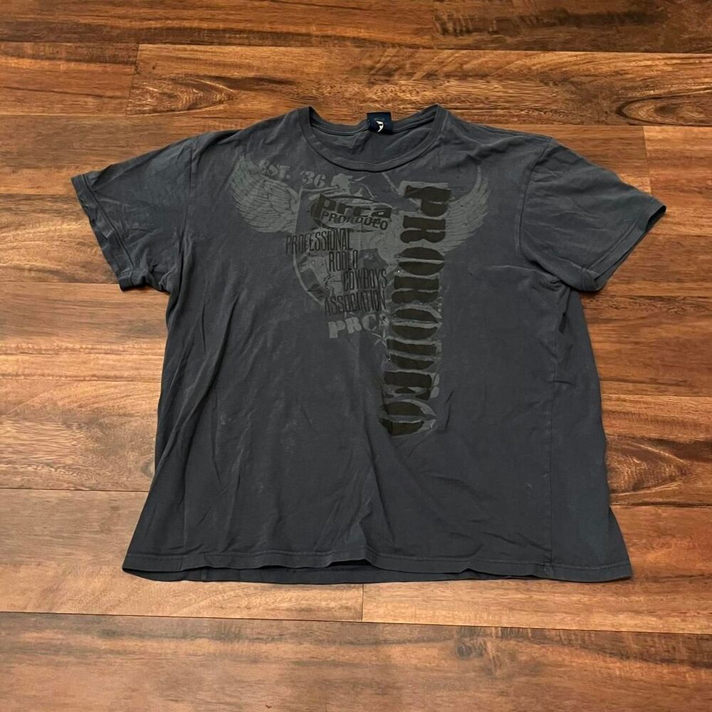 Pro rodeo gear y2k tee Men size L Large western